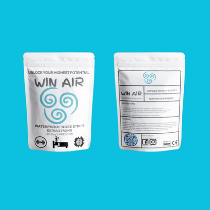 Win Air Transparent Nose Strips – Water-Resistant & Invisible Comfort