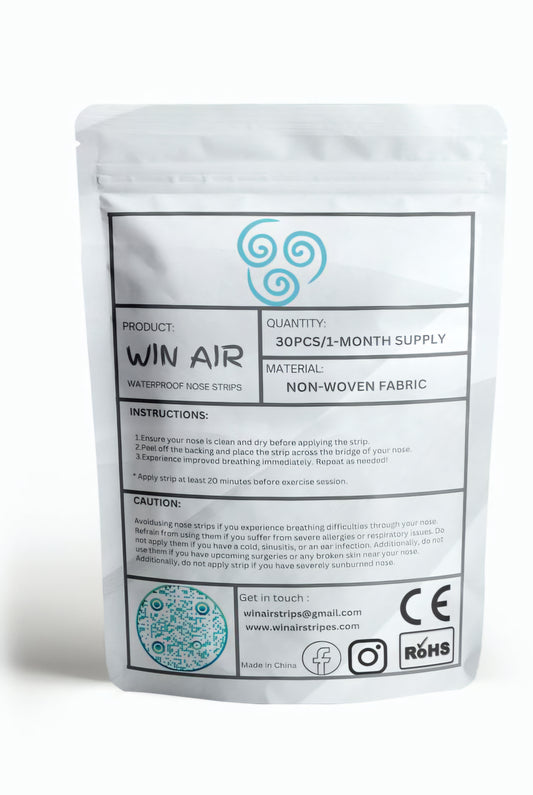 Win Air Transparent Nose Strips – Water-Resistant & Invisible Comfort